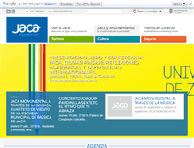 Tablet Screenshot of jaca.es